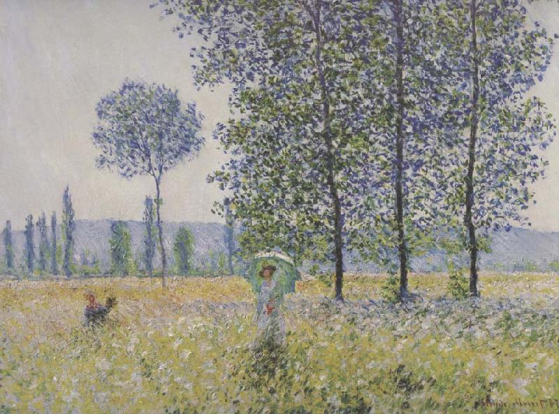 Claude Monet Fields in Spring Spain oil painting art